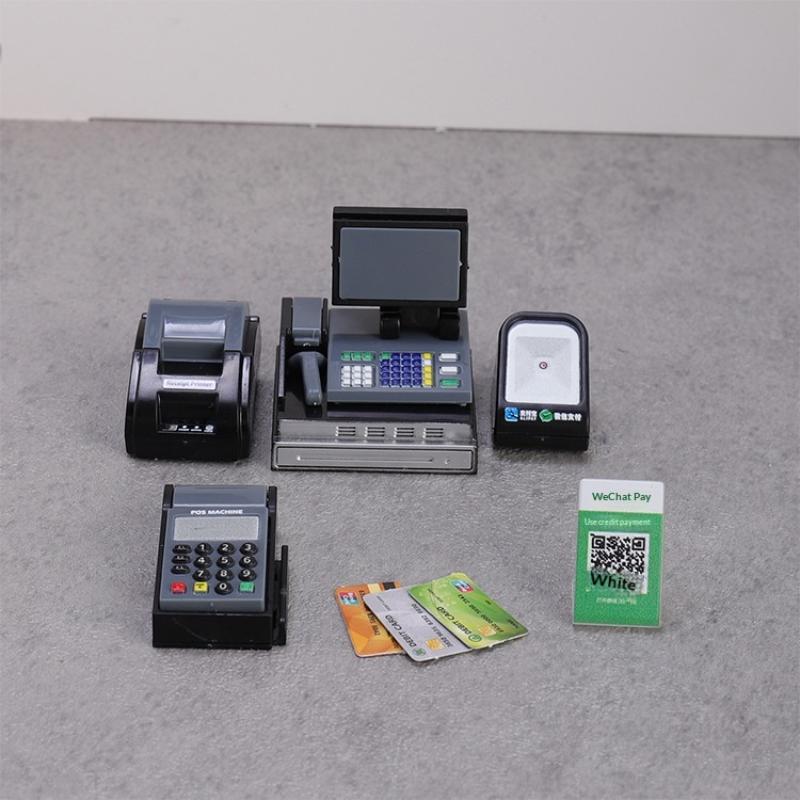 Toy Cash Register - Zestaw figurki z motywem kasy i