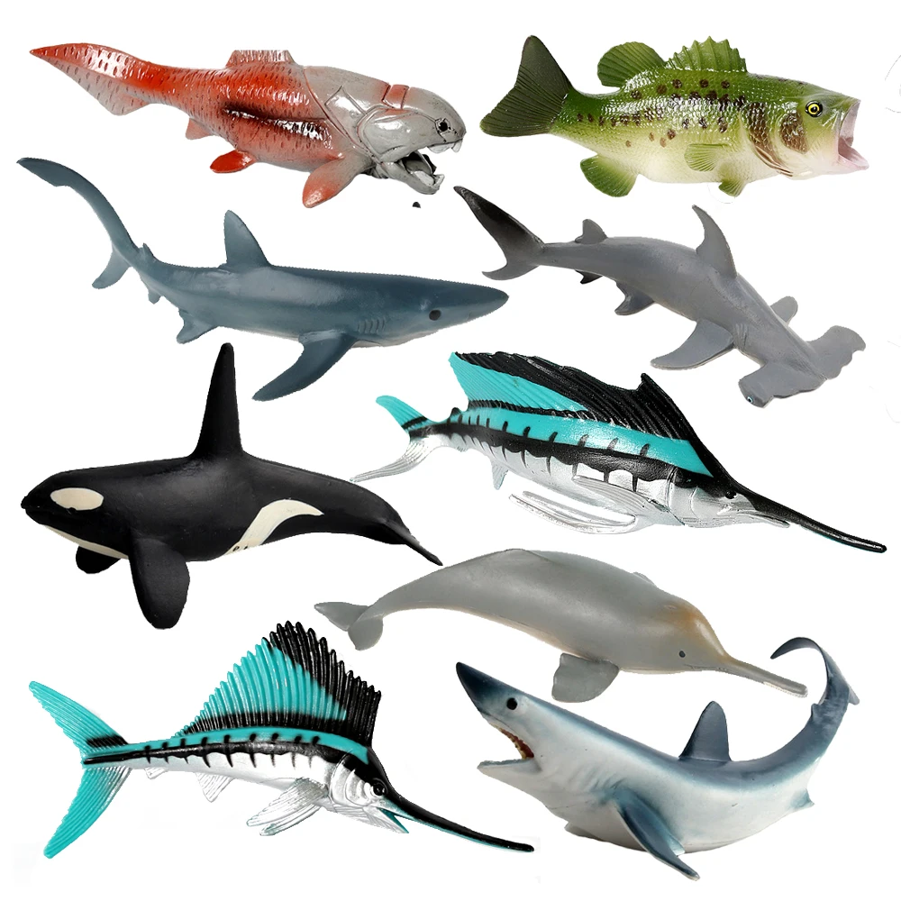 Kids Toys Reviews - Zabawki ze zwierzętami morskimi Megalodon Beluga