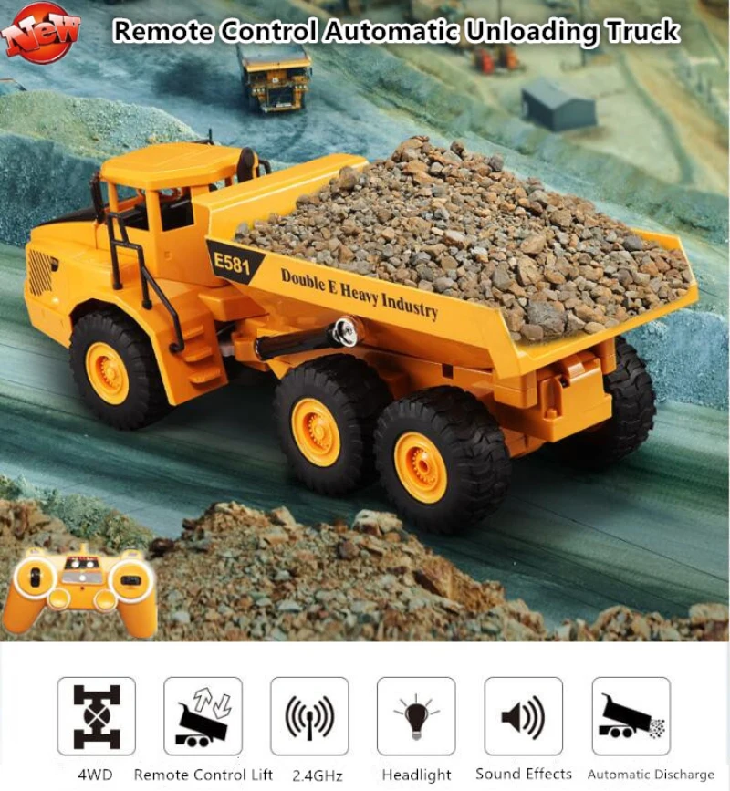 Kids Toys Under 50 - Samochód z dala sterowany, model ciężarówki