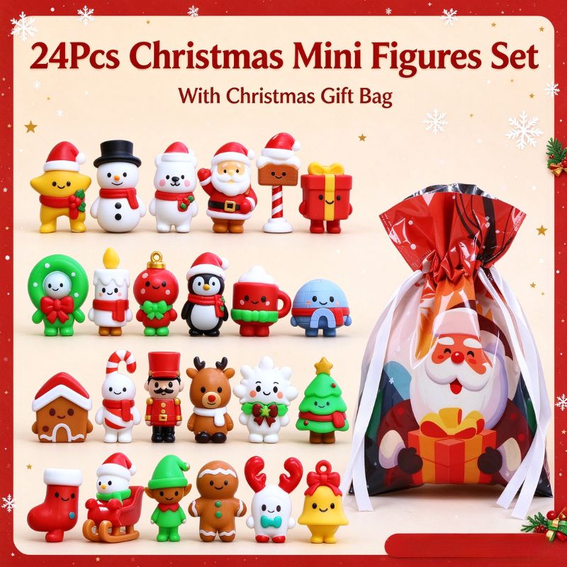 Zestaw Świątecznych Mini Figor – Kids Toys Xmas recenzja i cena