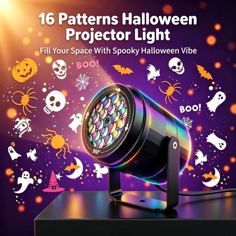 Projektor LED na Halloween i B – Kids Yard Toys recenzja i cena