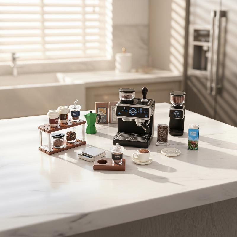 Miniaturowy zestaw do kawy do  – Kids Toys Kitchen Set recenzja i cena